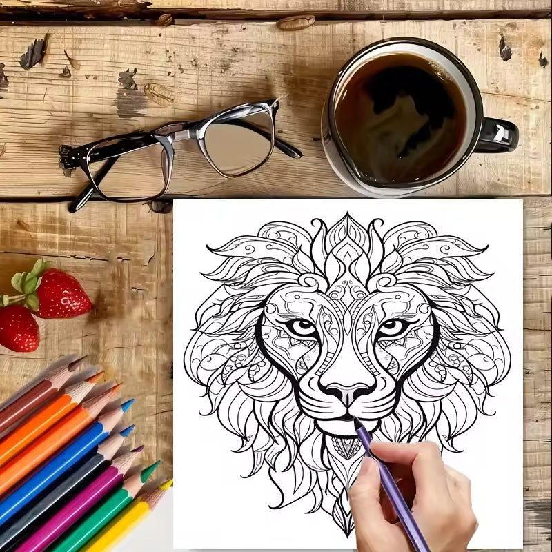 Adult Coloring Books Strss management