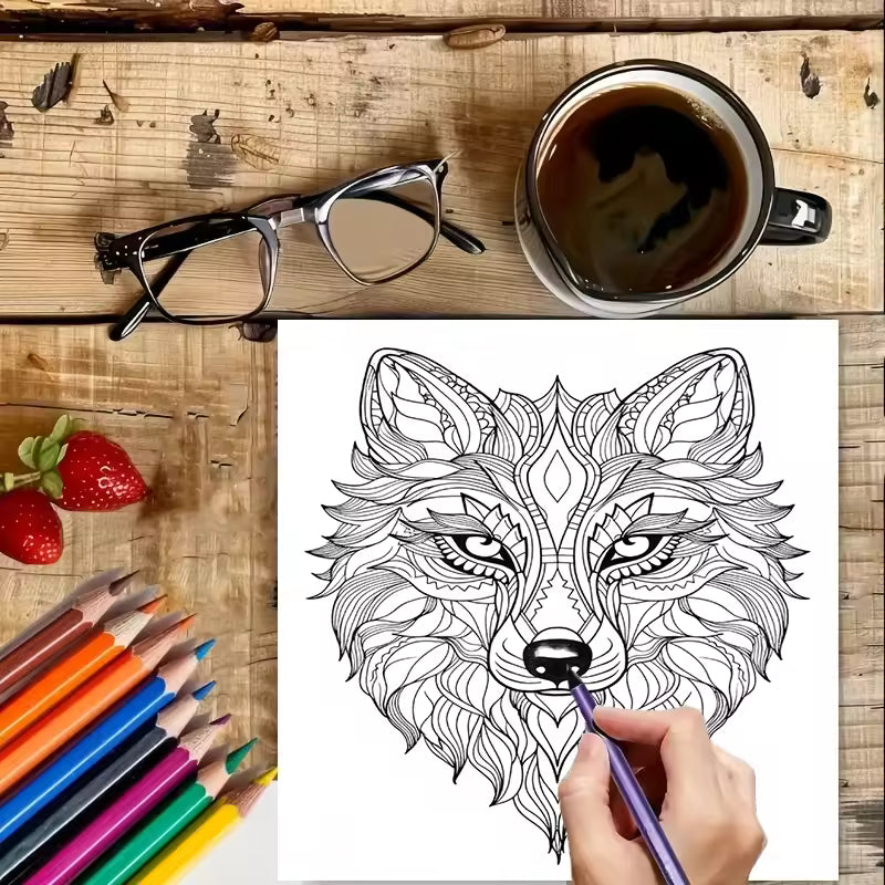 Adult Coloring Books Strss management
